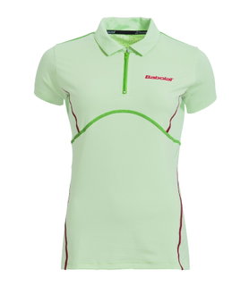 Babolat Polo tenisowe Match Performance #15 miętowa zieleń dla kobiet